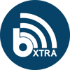bXTRA logo with blue bg
