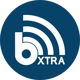 bXTRA logo with blue bg